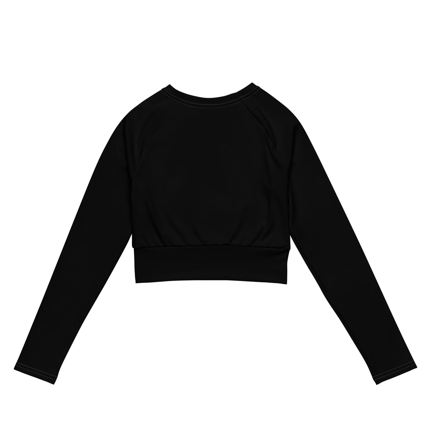 Recycled Woman Long-Sleeve Crop Top XoXo